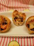 Cestini di ratatouille