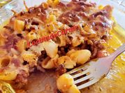 Una foto de pasta tiburón en caldo