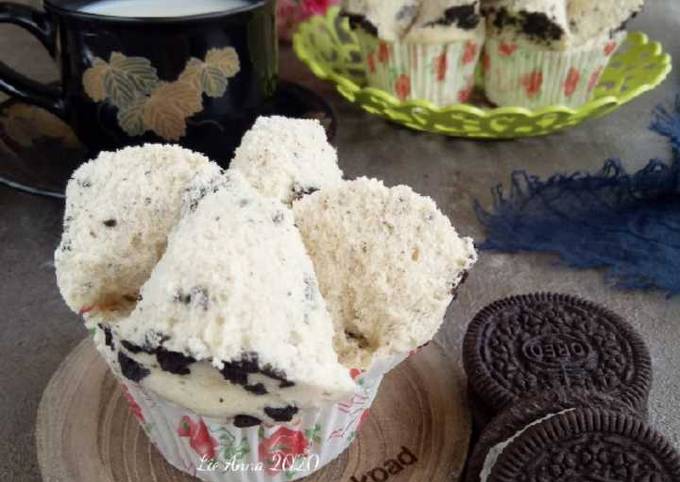 Resep Bolkus Mekar Oreo (Metode All in One) Anti Gagal