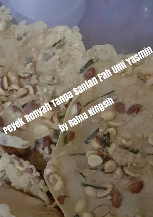 Foto resep Peyek Renyah Tanpa Santan Fah Umi Yasmin