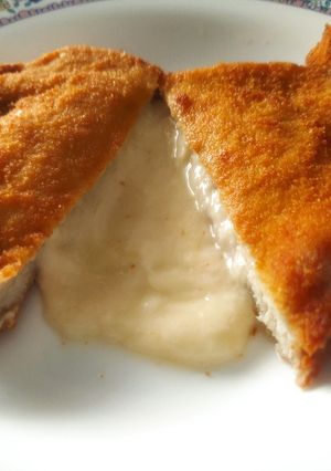 Una foto de Libritos de cerdo rellenos de queso