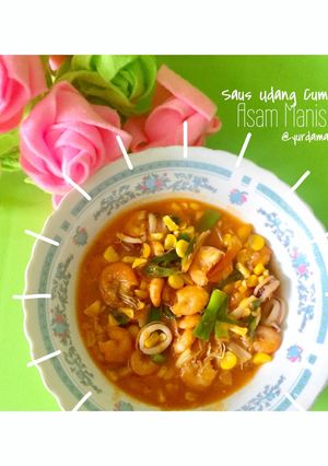Foto resep Saus Udang Cumi Asam Manis