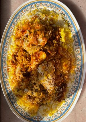 صورة لوصفة رز كابلي 🍚
