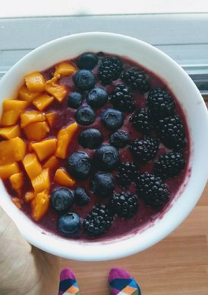 A picture of Super easy Açaí bowl.