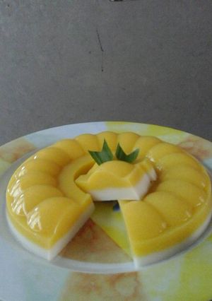 Foto resep Puding Jagung Santan