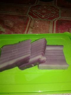 Foto resep Kue lapis ubi ungu