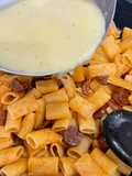 Pâtes Chorizo Parmesan