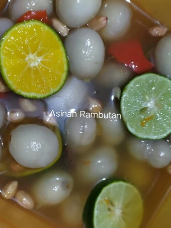 Easy Steps to Prepare Asinan Rambutan the So Delicious Makes you drool