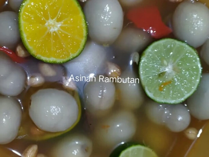 Recipe Asinan Rambutan the  Makes Drooling Really delicious