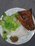 Ikan Tenggiri Goreng
