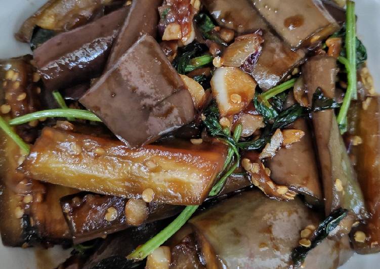 Terong kemangi kecap Terong kemangi kecap