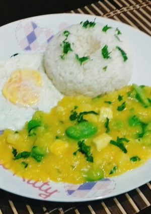 Una foto de Ajiaco de Olluco con Papas