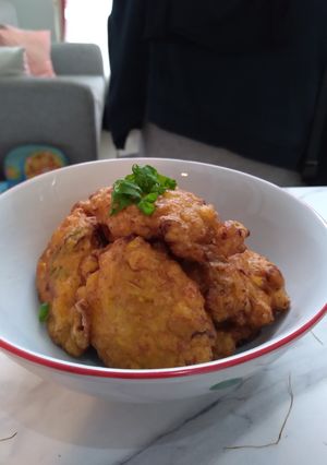 Foto resep Calon jagung udang / dadar jagung Udang
