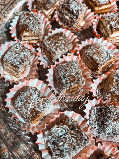 صورة لوصفة حلى مكعبات الشوكولاتة 🍫