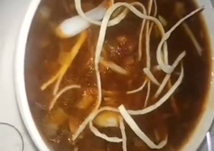 Steps to Make Homemade Manchow Soup