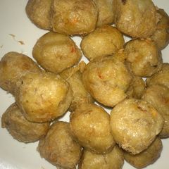 A picture of Yam Balls.