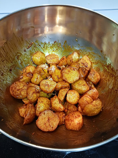 Una foto de Patatas bravas al pimentón