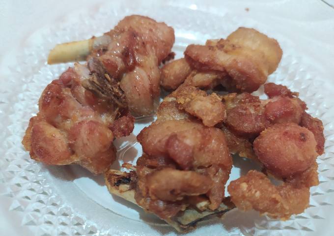 Ayam goreng simpel enak gurih