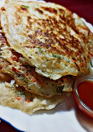 A picture of ওটস ছিলা (Oats Chilla).