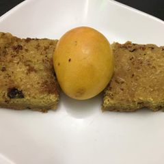 A picture of Mango cake.