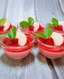 Strawberry pudding