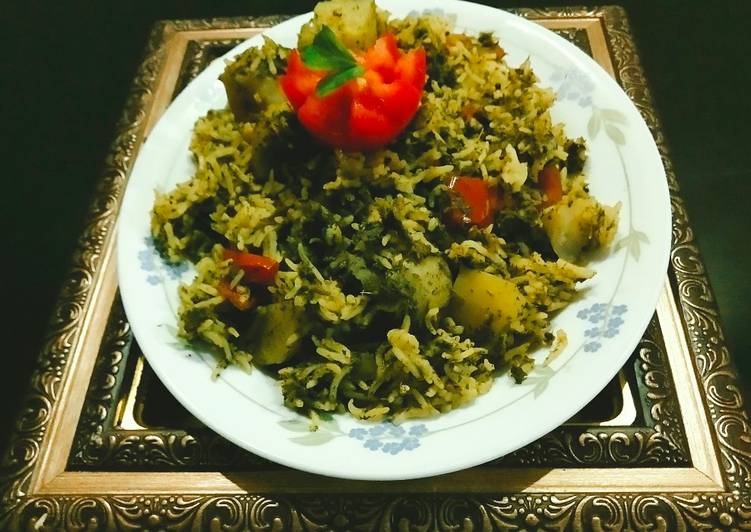 Simple Way to Make Simple Methi Pulao