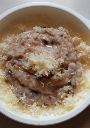 Foto resep Oatmeal Kurma Madu Keju (OKMaJu) Sarapan MPASI 1Y+ Enaakk