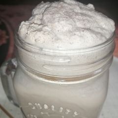A picture of Creamy cold coffer.