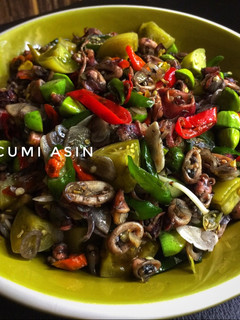 Foto resep Tumis cumi asin
