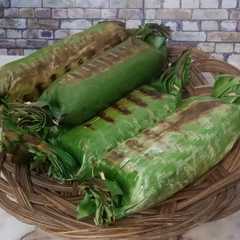 A picture of Nasi Bakar Gurih.
