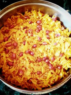 নিরামিষ বাঁধাকপির ঘণ্ট(niramish bandhakopi ghonto recipe in Bengali) রেসিপির প্রধান ছবি