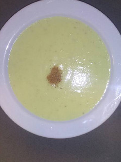 Una foto de Crema de puerros