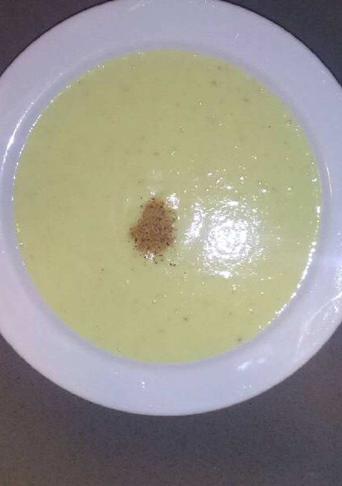 Una foto de Crema de puerros