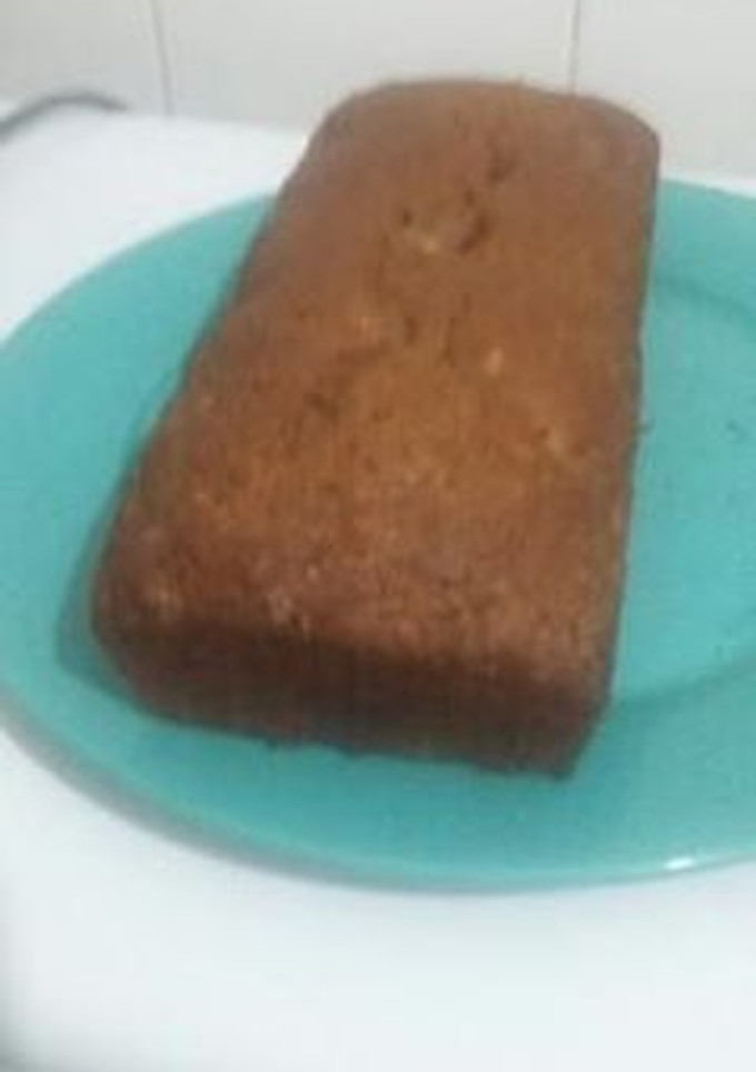 Una foto de Budín de banana y maní