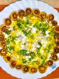 Bakar vadi instant chaat