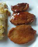Churrasquitos de cerdo agridulces