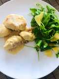 Dedos de pollo nadando en queso 🧀😂😂😂🤗🤗🤗😋😋😋 apto Keto