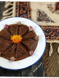 عکسی از دستور حلوا شیره انگور