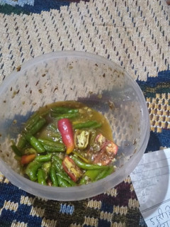 A picture of Mirch ka achar.