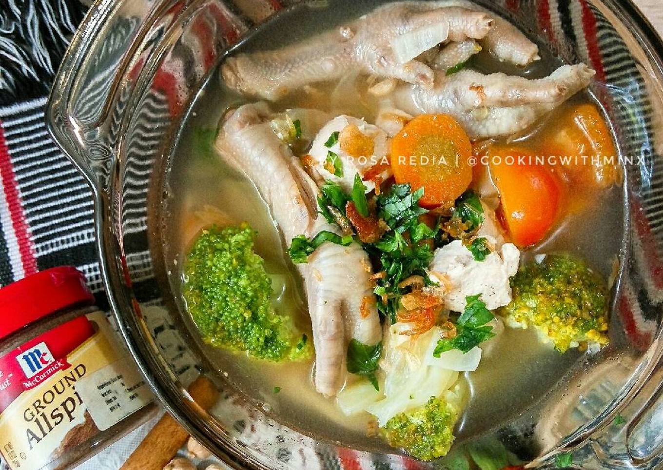 Sup Ayam Rempah Pereda Flu