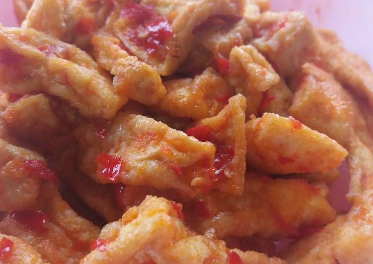 Orek Tahu Pedas