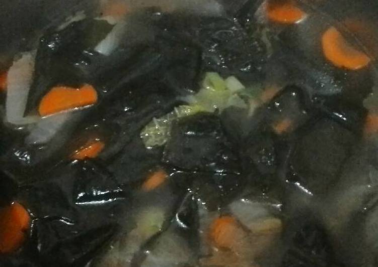 Sup Miso Rumput Laut