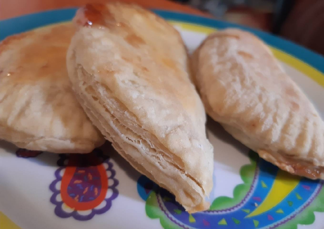 Figuras de masa hojaldre