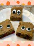 Monster Blondies (with leftover Halloween candy)
