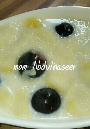 A picture of #kunu recipe contest#Kunu cous cous.