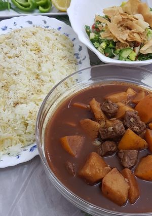 صورة لوصفة سفرجليه مع رز