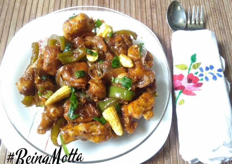 Veg Babycorn Manchurian