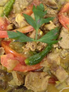 Foto resep Kothok/bothok ati ampela dengan belimbing wuluh