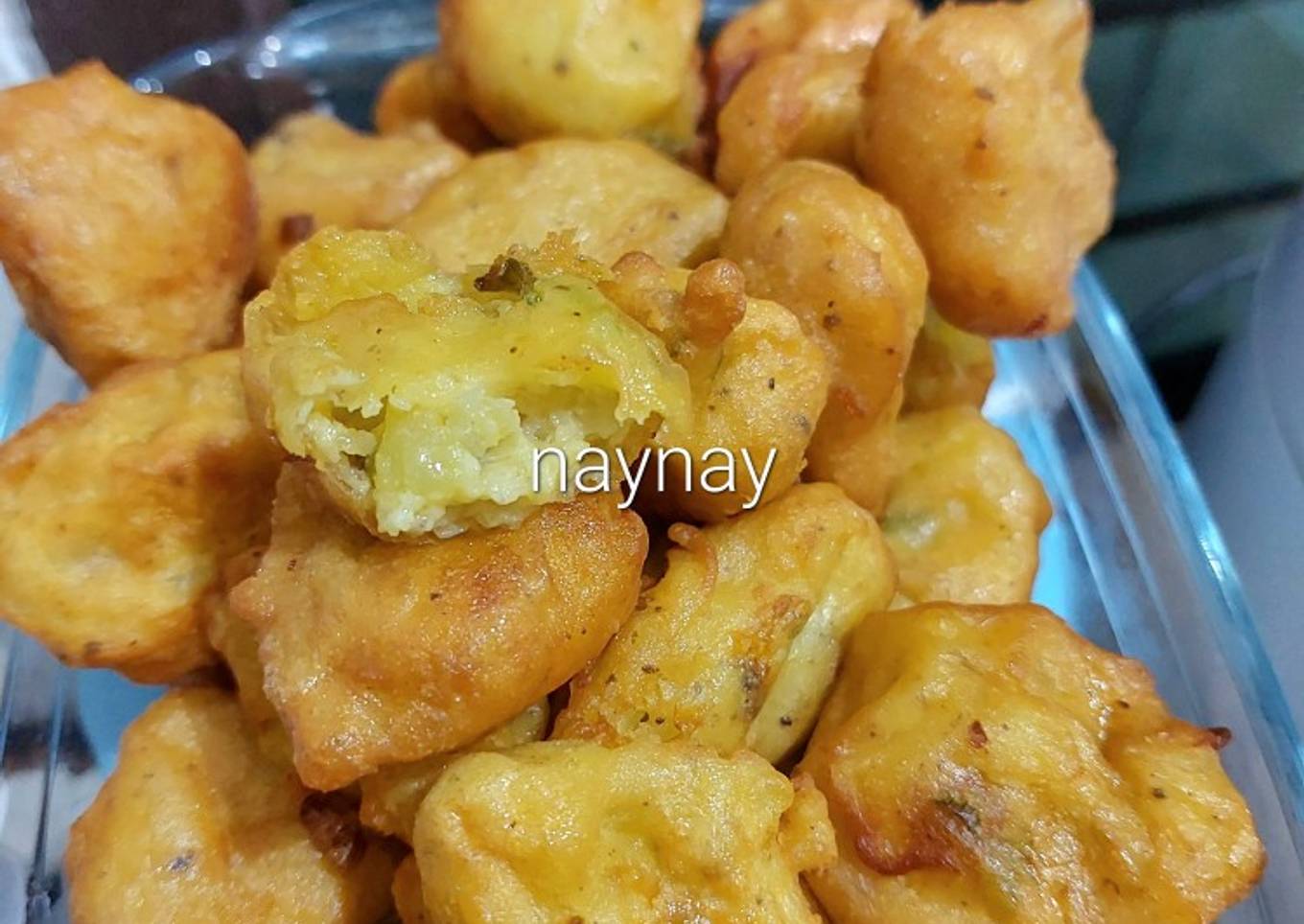 Perkedel Kentang & Hati Sapi (Food Finger 15m+)