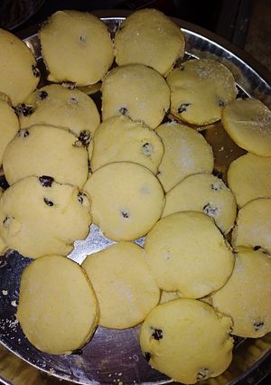 Una foto de Scones con pasas